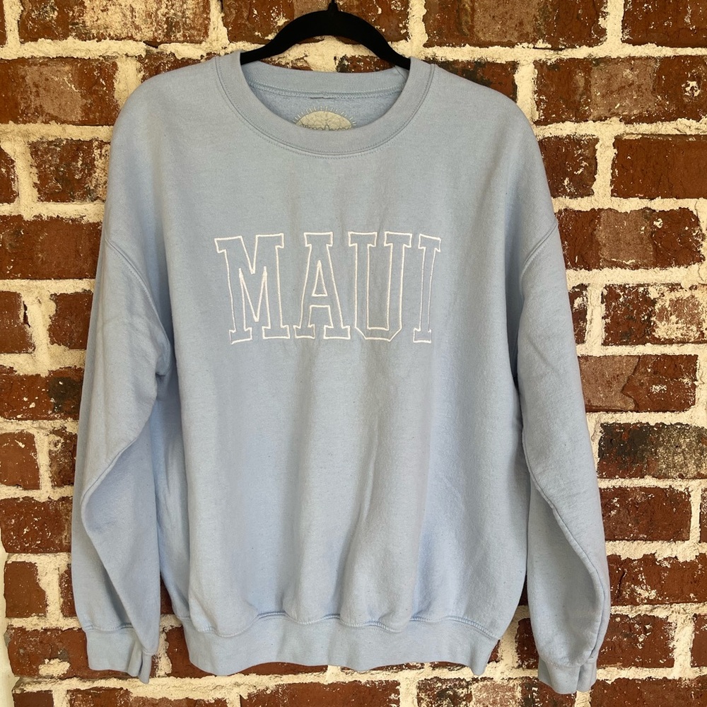 Light Blue Women's Sweatshirt